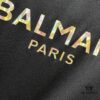 6931a4e7ccd8ab3d7af99391 BALMAIN 260g Crew Neck Short Sleeve T-Shirt with Classic Gold Foil Logo Print