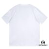 BALMAN Balmain Round Neck Short Sleeve T-Shirt with Minimalist 3D Letter Print Logo, Premium Upgrade