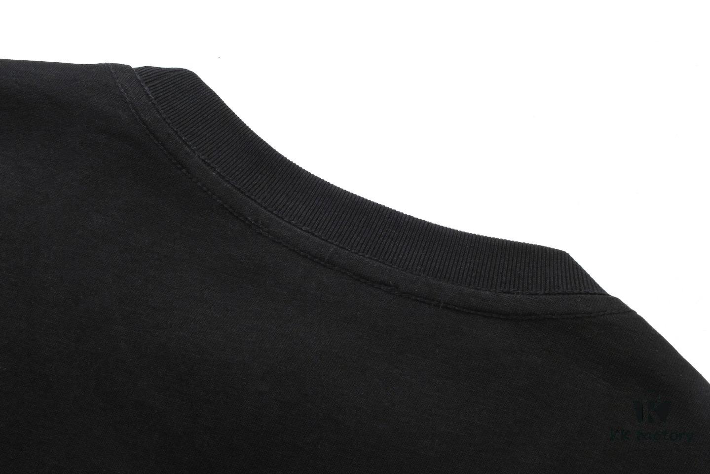 6931a4e8ccd8ab3d7af993a3 BALMAN Round Neck Short Sleeve T-Shirt with Minimalist 3D Letter Print Logo