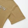 6931a4e8ccd8ab3d7af993aa BALMAN Round Neck Short Sleeve T-Shirt with Minimalist 3D Letter Print Logo
