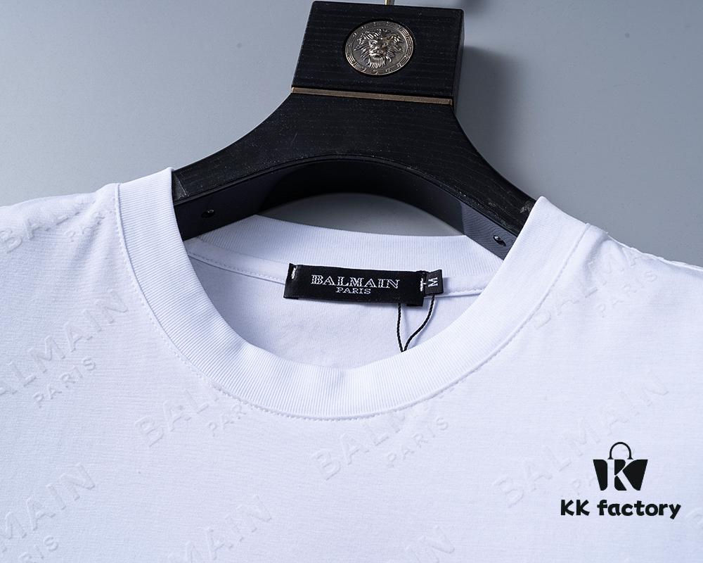 6931a4eaccd8ab3d7af993c4 2025 New Arrival T-Shirt, All-Over Flocked Print, Exquisite Craftsmanship, Official Website Synchronized, Classic Fashionable and Versatile