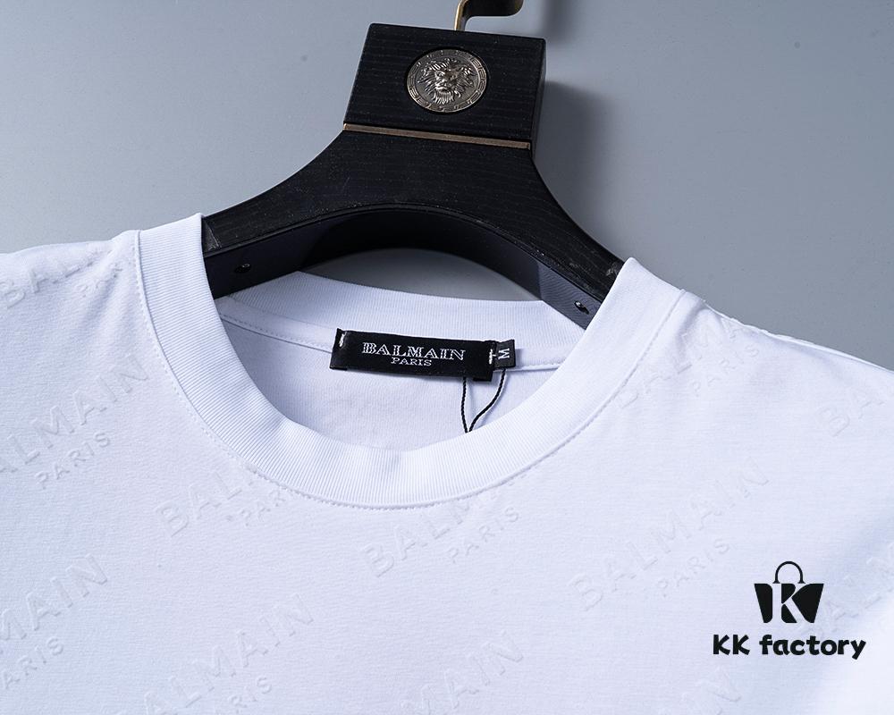 6931a4eaccd8ab3d7af993c5 2025 New Arrival T-Shirt, All-Over Flocked Print, Exquisite Craftsmanship, Official Website Synchronized, Classic Fashionable and Versatile