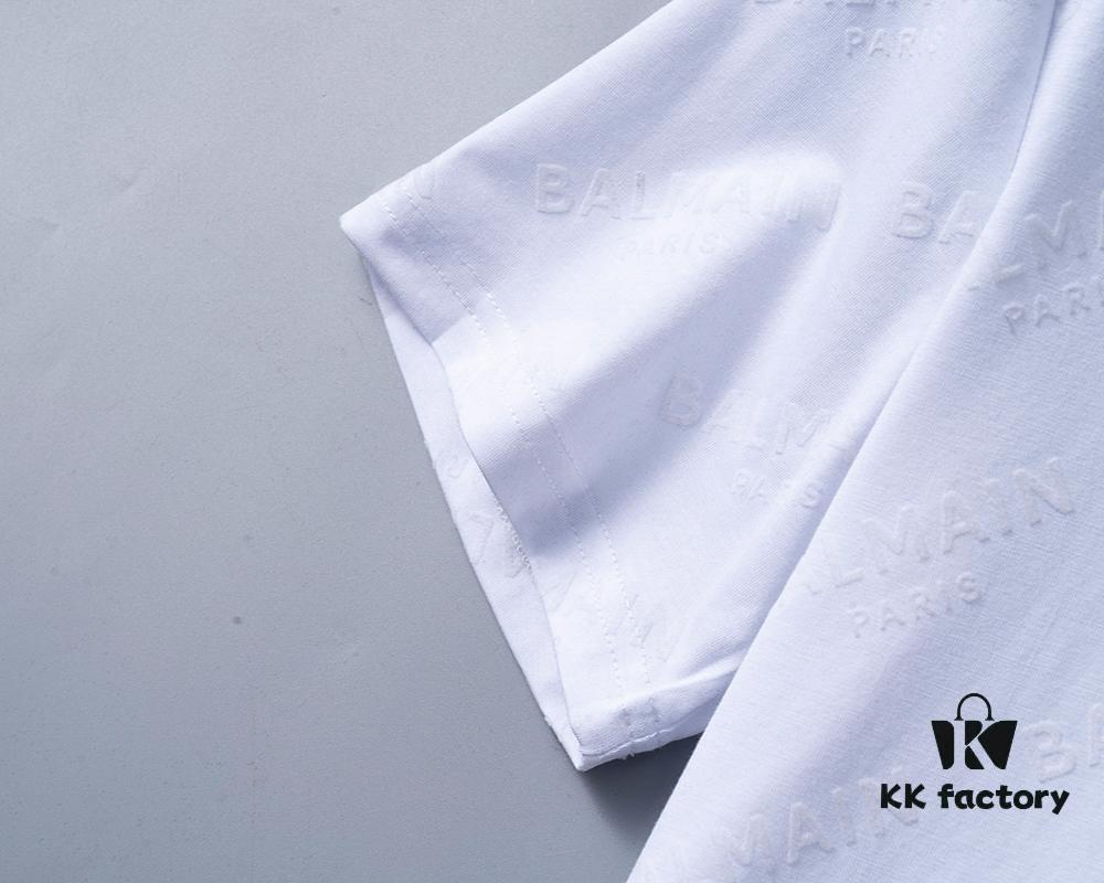 6931a4eaccd8ab3d7af993c7 2025 New Arrival T-Shirt, All-Over Flocked Print, Exquisite Craftsmanship, Official Website Synchronized, Classic Fashionable and Versatile