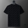 2025 New Arrival T-Shirt with All-Over Flocking Print, Exquisite Craftsmanship, Synchronized with Official Website, Classic and Stylish for Versatile Pairing