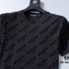 2025 New Arrival T-Shirt with All-Over Flocking Print, Exquisite Craftsmanship, Synchronized with Official Website, Classic and Stylish for Versatile Pairing