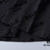 2025 New Arrival T-Shirt with All-Over Flocking Print, Exquisite Craftsmanship, Synchronized with Official Website, Classic and Stylish for Versatile Pairing