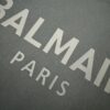 6931a4ebccd8ab3d7af993d7 Balmain Heavyweight 320g Cotton T-Shirt, Thick and Breathable Loose-Fit Fashion Short-Sleeve Crew Neck Tee for Spring and Summer