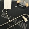 6931a4ebccd8ab3d7af993db Balmain Heavyweight 320g Cotton T-Shirt, Thick and Breathable Loose-Fit Fashion Short-Sleeve Crew Neck Tee for Spring and Summer