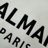 6931a4ebccd8ab3d7af993e0 Balmain* 320g Heavyweight Cotton T-Shirt, Thick and Breathable, Loose Fit, Silicone Logo Design, Fashion Round Neck Short Sleeve Tee for Spring and Summer