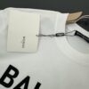 6931a4ebccd8ab3d7af993e1 Balmain* 320g Heavyweight Cotton T-Shirt, Thick and Breathable, Loose Fit, Silicone Logo Design, Fashion Round Neck Short Sleeve Tee for Spring and Summer