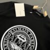 Balmain Heavyweight 320g Cotton T-Shirt, Thick and Breathable Loose-Fit Short-Sleeve Crew Neck Tee, Fashionable Spring and Summer New Arrival with Printed Logo Design