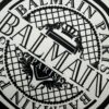 6931a4ecccd8ab3d7af993f0 Balmain* Heavyweight 320g Cotton T-Shirt with Logo Print, Breathable Loose-Fit Short-Sleeve Crew Neck Tee