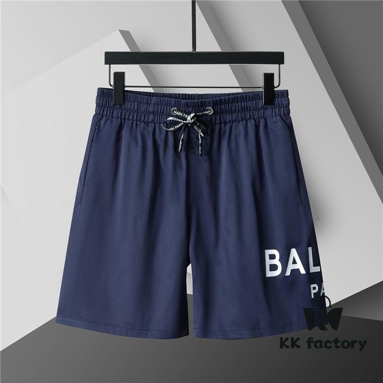 2025 Spring and Summer New Arrival T-Shirt. Men's Crew Neck Classic Logo Beach Shorts Made from Imported Custom Fabric, High-End Quality Exuding Luxury