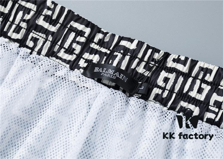 6931a4f0ccd8ab3d7af99432 2025 Spring and Summer New Arrival T-Shirt. Men's Crew Neck Classic Logo Beach Shorts Made from Imported Custom Fabric, High-End Quality Exuding Luxury