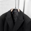 BALMAI* / Balmain Classic Silver Button Double-Breasted Suit