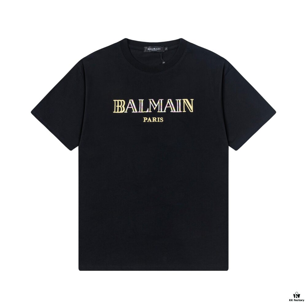 6931a4f5ccd8ab3d7af99490 BALMAIN∽2025 Spring-Summer New Collection T-Shirt, 250g Pure Cotton Fabric, Thousands of Embroidery Stitches, Stylish and Handsome Design