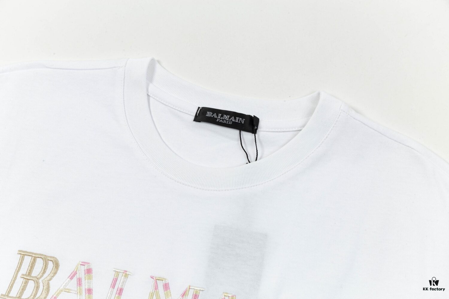 6931a4f5ccd8ab3d7af9949c BALMAIN∽2025 Spring-Summer New Collection T-Shirt, 250g Pure Cotton Fabric, Thousands of Embroidery Stitches, Stylish and Handsome Design, Comfortable Material, Precise Craftsmanship, Neat Stitching, Excellent Fit
