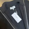 6931a4f7ccd8ab3d7af994b9 Thom Brown Three-Stripe Knit Cardigan Jacket