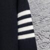 6931a4f8ccd8ab3d7af994cd THOM BROWNE Tom TB Classic Four-Bar Stripe Knit Jacket Unisex Style
