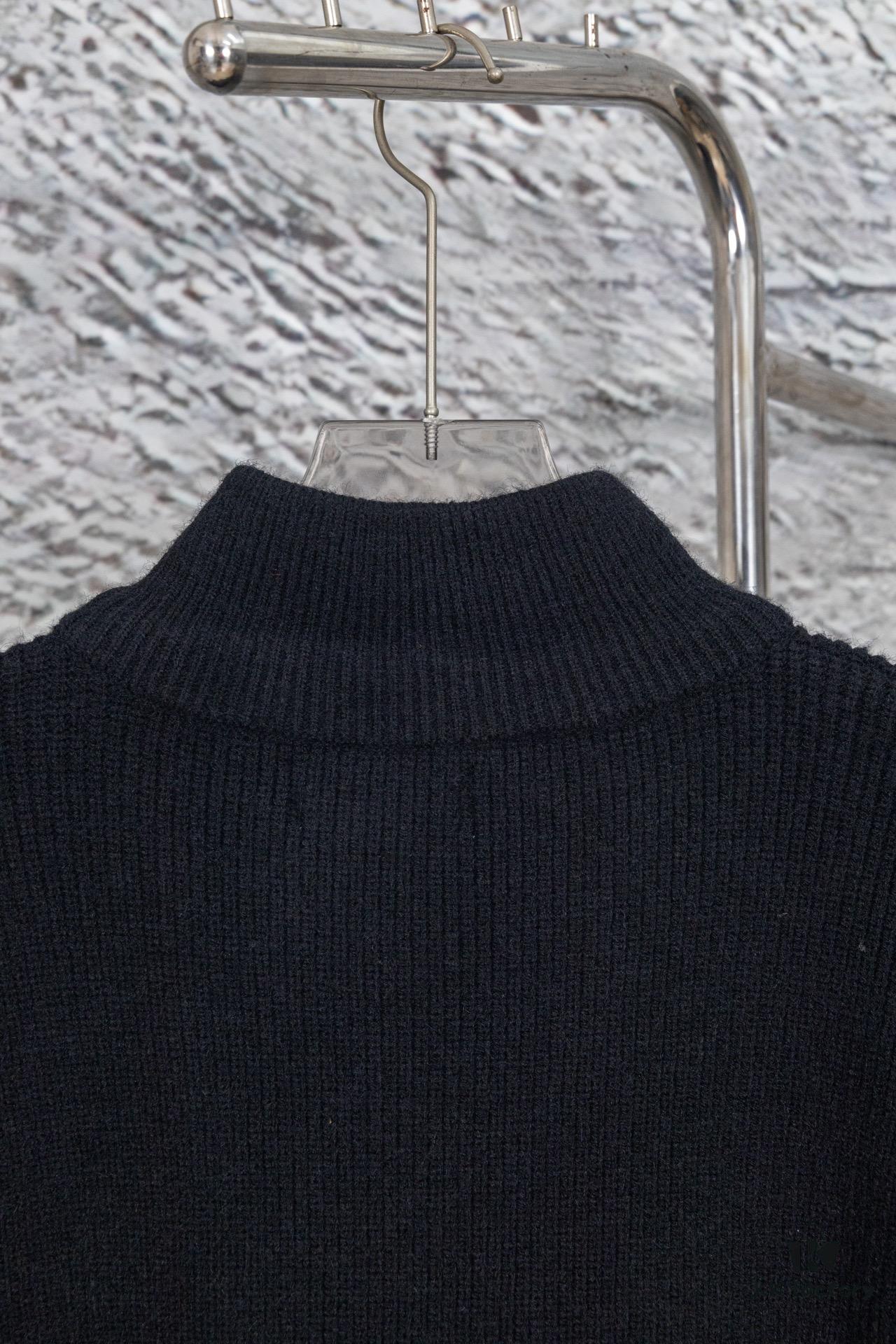 6931a4f8ccd8ab3d7af994d1 THOM BROWNE Tom TB Classic Four-Bar Stripe Knit Jacket Unisex Style