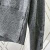 TB 2025 SS New Arrival Four-Stripe Single-Breasted V-Neck Cashmere Sweater