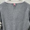 TB 2025 SS New Arrival Four-Stripe Single-Breasted V-Neck Cashmere Sweater