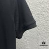 TB*Tom* Short Sleeve Polo 2025 Spring Summer New Arrival Minimalist Letter Embroidery Beaded Fabric Unisex Short Sleeve Polo Collar