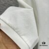 TB*Tom* Short Sleeve Polo 2025 Spring Summer New Arrival Minimalist Letter Embroidery Beaded Fabric Unisex Short Sleeve Polo Collar
