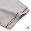 6931a4ffccd8ab3d7af99545 THOM BROWNE TB Red Stripe Woven Crew Neck Short Sleeve T-Shirt