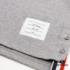 6931a4ffccd8ab3d7af99546 THOM BROWNE TB Red Stripe Woven Crew Neck Short Sleeve T-Shirt