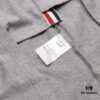 6931a4ffccd8ab3d7af9954a THOM BROWNE TB Red Stripe Woven Crew Neck Short Sleeve T-Shirt