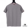 6931a4ffccd8ab3d7af9954b THOM BROWNE TB Red Stripe Woven Crew Neck Short Sleeve T-Shirt
