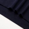 6931a500ccd8ab3d7af99554 THOM BROWNE TB Red Stripe Woven Crew Neck Short Sleeve T-Shirt in Navy