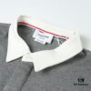 6931a500ccd8ab3d7af99562 THOM BROWNE TB 24 Pre-Spring Collection Color-Blocked Collar Short-Sleeve Polo Shirt