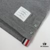 6931a500ccd8ab3d7af99563 THOM BROWNE TB 24 Pre-Spring Collection Color-Blocked Collar Short-Sleeve Polo Shirt