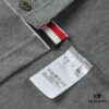 6931a501ccd8ab3d7af99568 THOM BROWNE TB 24 Pre-Spring Collection Color-Blocked Collar Short-Sleeve Polo Shirt