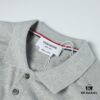 6931a502ccd8ab3d7af99588 Thom Browne TB Striped Sleeve Woven Short-Sleeve Polo Shirt