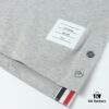 6931a502ccd8ab3d7af99589 Thom Browne TB Striped Sleeve Woven Short-Sleeve Polo Shirt
