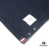 6931a503ccd8ab3d7af99592 Thom Browne TB Striped Sleeve Woven Short-Sleeve Polo Shirt in Navy Blue