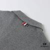 6931a504ccd8ab3d7af995a3 Thom Browne TB 25 New Arrival Color-Contrast Stitch Short-Sleeve Polo Shirt