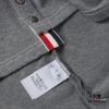 6931a504ccd8ab3d7af995a4 Thom Browne TB 25 New Arrival Color-Contrast Stitch Short-Sleeve Polo Shirt
