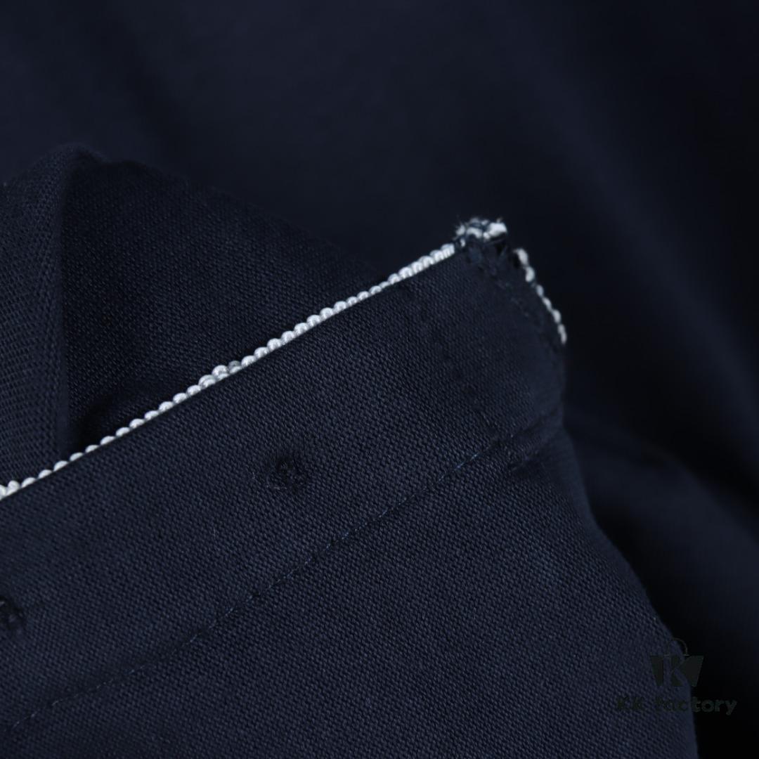 6931a505ccd8ab3d7af995b2 Thom Browne TB 25 New Arrival Short-Sleeve Polo Shirt with Color-Contrast Topstitching