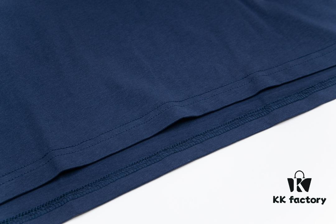 THOM BROWNE 24SS TB Dog Embroidered Short Sleeve T-Shirt Inspired by 1980s Retro Style
