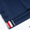 THOM BROWNE 24SS TB Dog Embroidered Short Sleeve T-Shirt Inspired by 1980s Retro Style