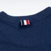 THOM BROWNE 24SS TB Dog Embroidered Short Sleeve T-Shirt Inspired by 1980s Retro Style