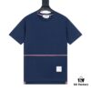 6931a511ccd8ab3d7af995e0 THOM BROWNE 24SS TB Solid Color Webbing Short Sleeve
