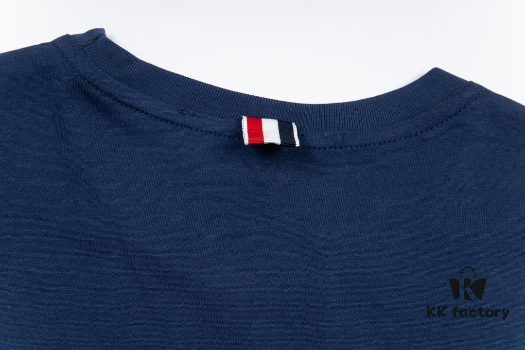 6931a511ccd8ab3d7af995e3 THOM BROWNE 24SS TB Solid Color Webbing Short Sleeve