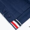 6931a511ccd8ab3d7af995e4 THOM BROWNE 24SS TB Solid Color Webbing Short Sleeve