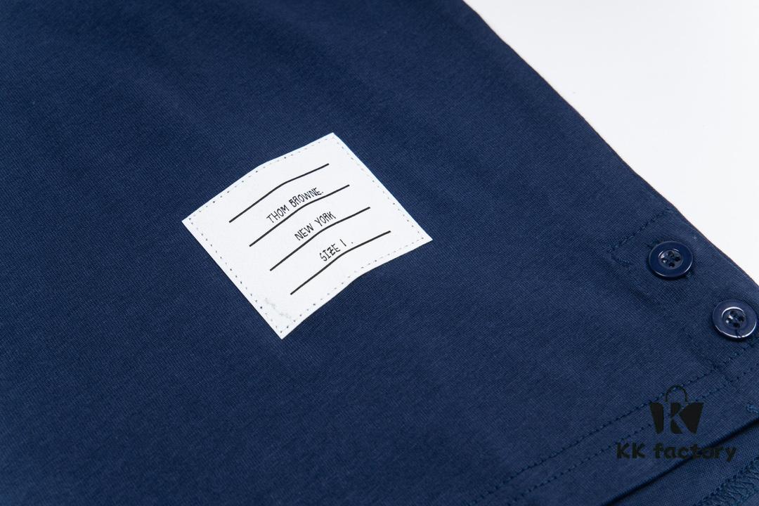 6931a512ccd8ab3d7af995e7 THOM BROWNE 24SS TB Solid Color Webbing Short Sleeve