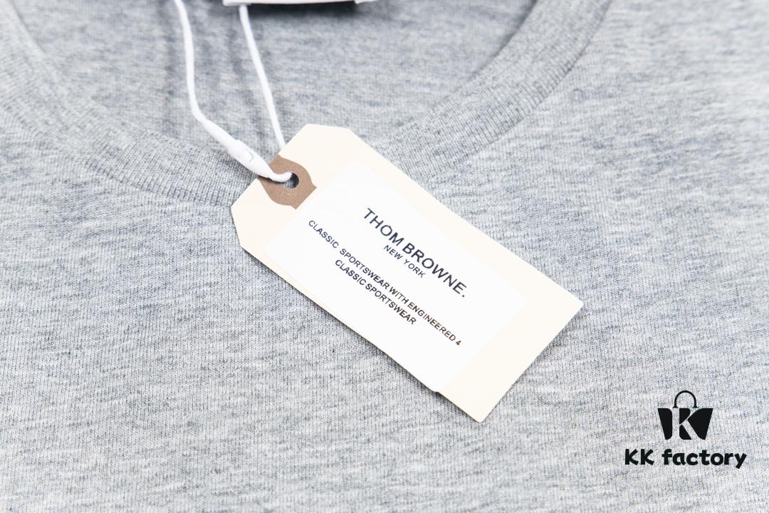 6931a513ccd8ab3d7af99600 THOM BROWNE 24SS TB Solid Color Webbing Short Sleeve